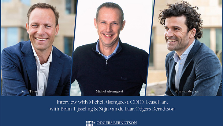 Interview with Michel Alsemgeest, CDIO: Chief Digital & Information Officer, LeasePlan
